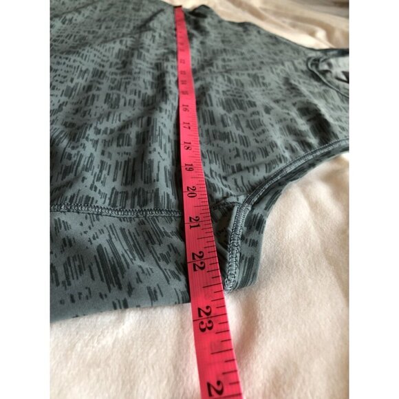 Athleta Racerback Active Tank Top Womens Size 2X Green Workout Activewear Yoga - Picture 5 of 7